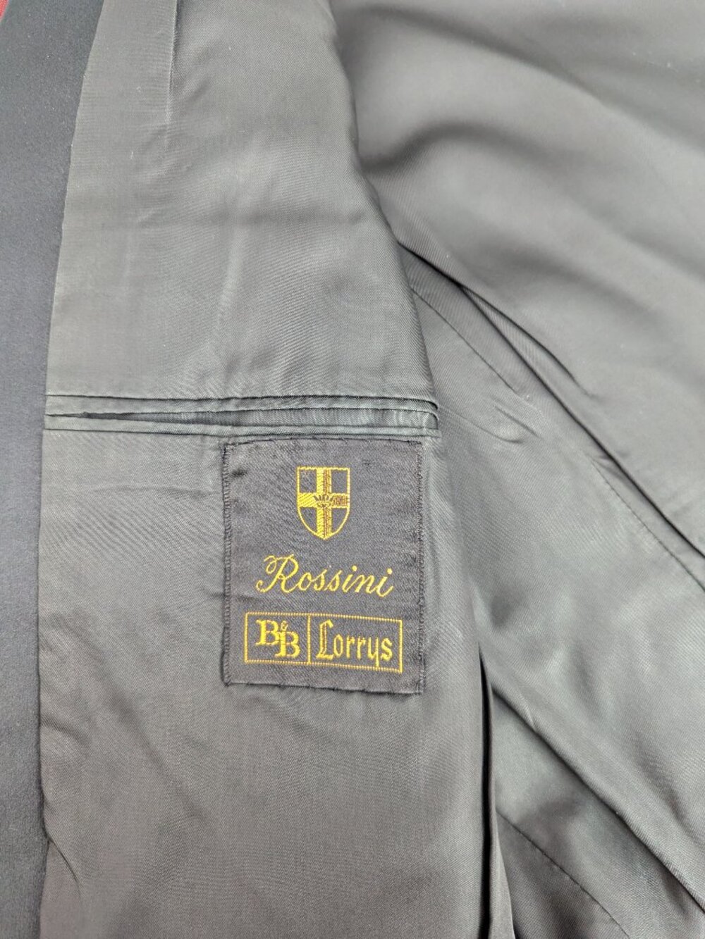 Vintage Rossini B&B Larrys Mens Jacket 1950's-60's Rat Pack Style 46 Chest - Picture 6 of 11